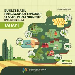 Buklet Hasil Pencacahan Lengkap Sensus Pertanian 2023 - Tahap I Kabupaten Lebak